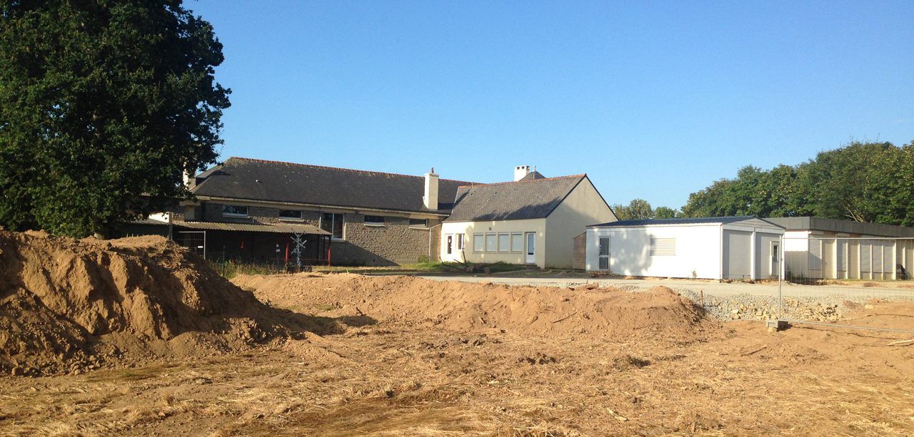 Construction école de Ploumagor